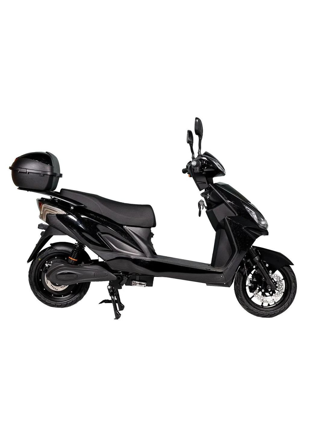 Електроскутер Journey Box 1500W, 72v, 20AH, Ø-10/16, 55 км/год, 80 км/з*ходу, Чорний Atlas (317343050)