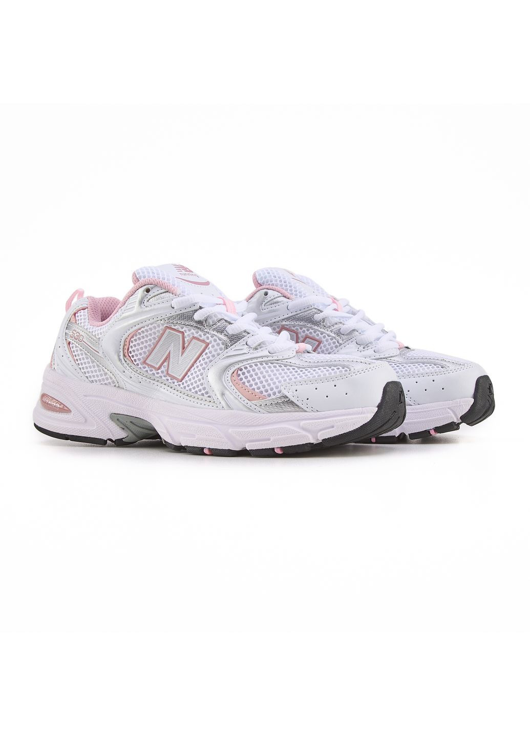 КРОСІВКИ ЖІНОЧІ NEW BALANCE 530 PINK WHITE SILVER НЬЮ БЕЛАНС 530 No Brand рожеві демісезони (369393513)