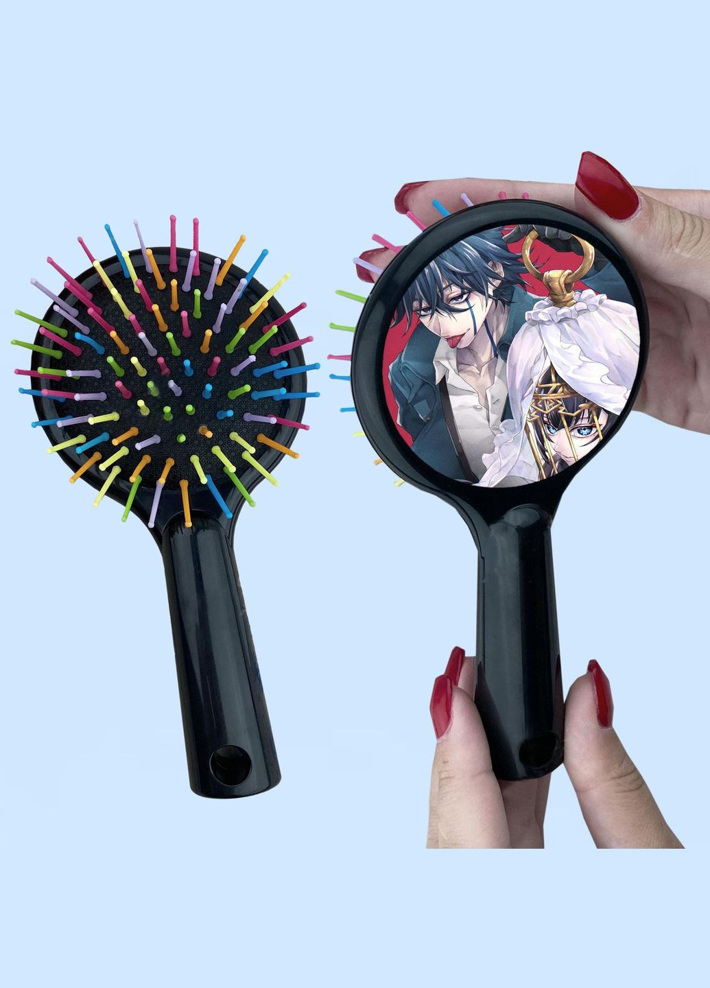 Расческа для волос Аниме Фарс из убийства девушки насморка #0001 черный No Brand (315045366)