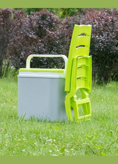 Крісло-шезлонг 37.5х65, пластик, блакитний Adriatic (329407349)