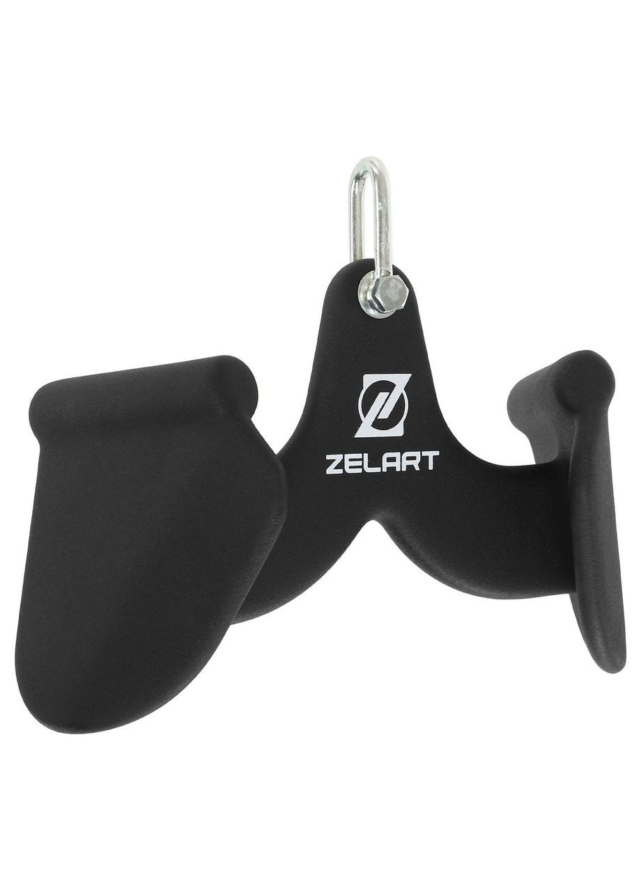 Рукоятка для тяги c узким хватом V-Bar нескользящее покрытие TA-9631 27см Zelart (322415857)