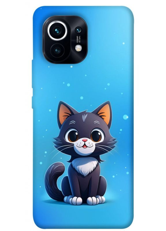 Чохол з принтом для Xiaomi Mi 11 / для Ксяомі, сяомі, ксіомі мі 11 Кошеня No Brand (338599765)