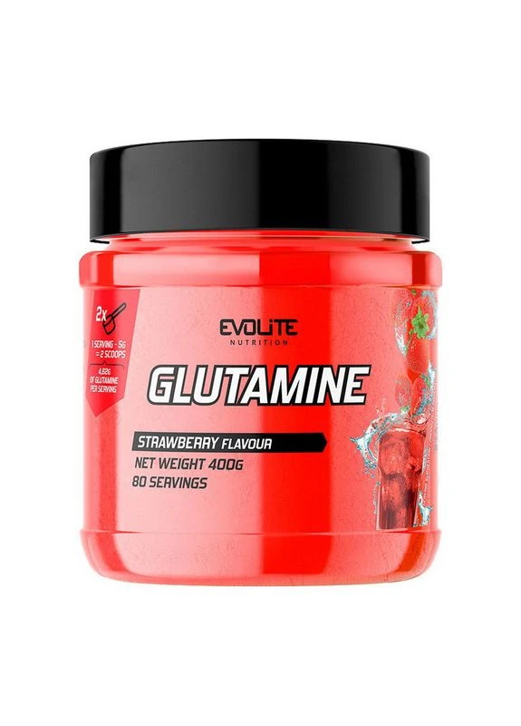 Glutamine (400 g, strawberry) Evolite Nutrition (395939150)