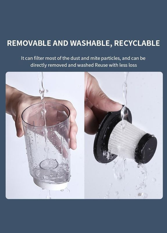 Електричний бездротовий пилосос для домашніх тварин, 12000 Па Колір Чорний DDRADON (297869151)