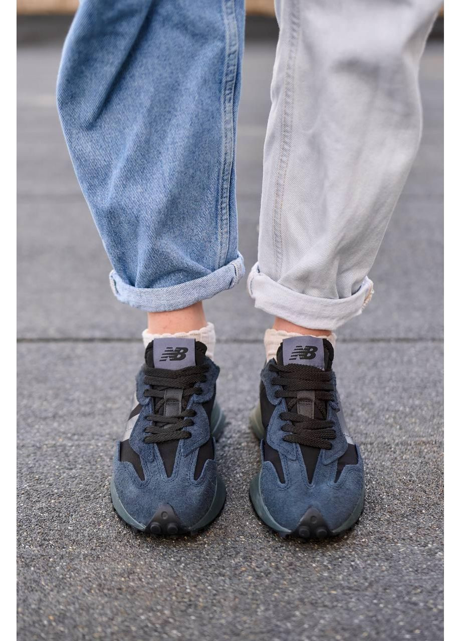 КРОСІВКИ ЖІНОЧІ NEW BALANCE 327 DARK BLUE НЬЮ БЕЛАНС 327 No Brand сині демісезони (367175647)