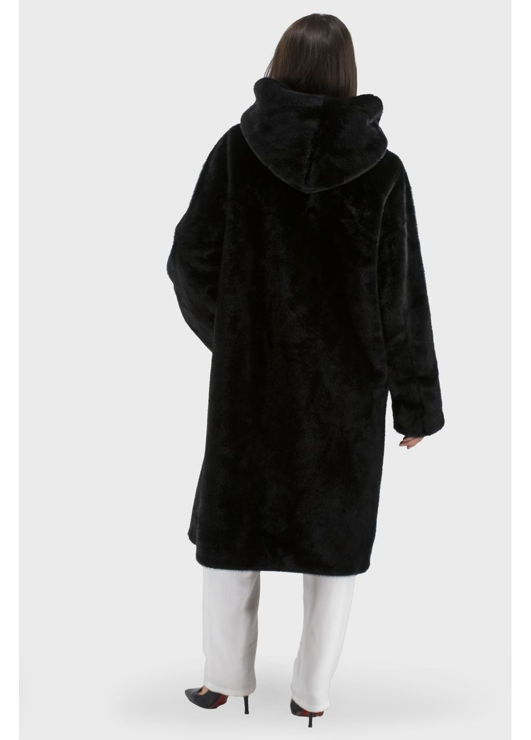 Екошуба жіноча з капюшоном, реглан рукав, поліестер підкладка Bella Bicchi (, ), 107336 No Brand (361318087)