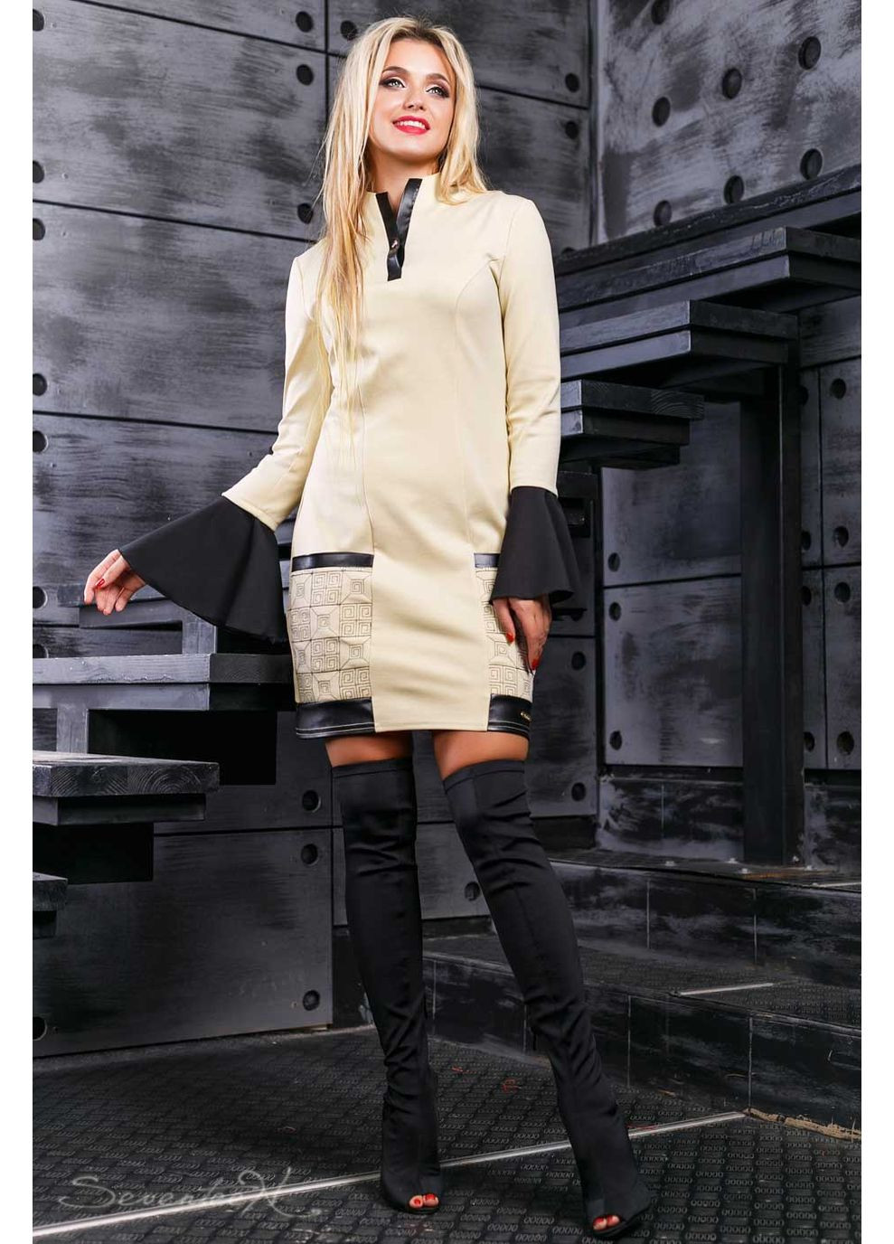 Бежева сукня 871.2420 Seventeen