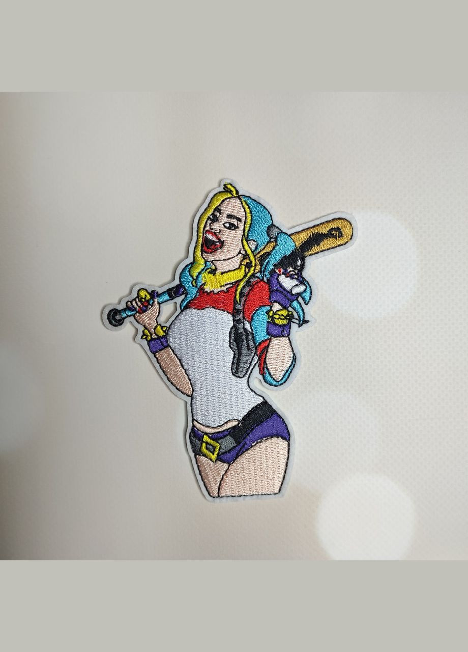Нашивка, патч "Харли Квинн. Harley Quinn. DC" SureGeek (317046561)
