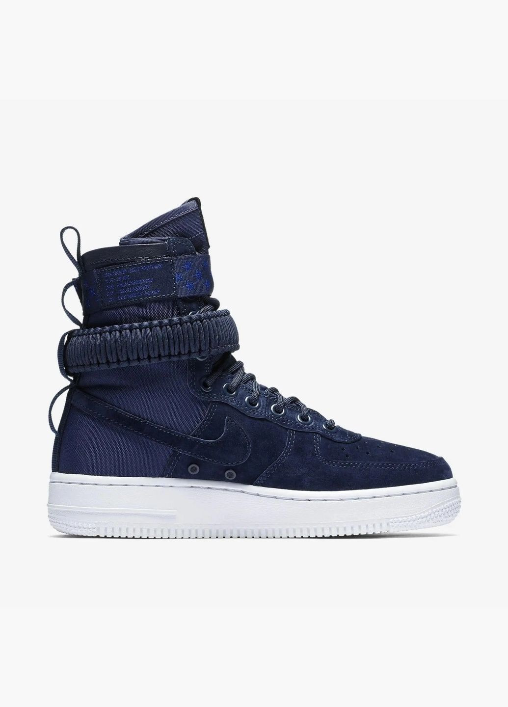 Кросівки жіночі Sf Air Force 1 High Blue 857872-401 Nike сині (325415112)