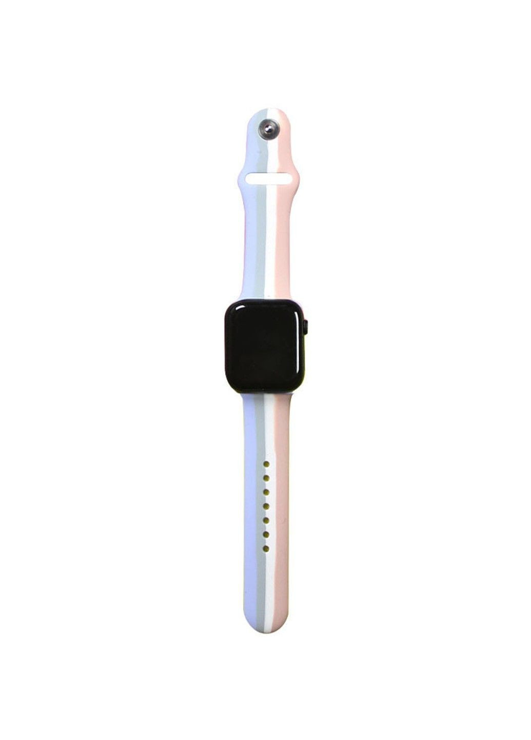 Силиконовый ремешок Rainbow для Apple watch 42mm / 44mm Epik (291880232)