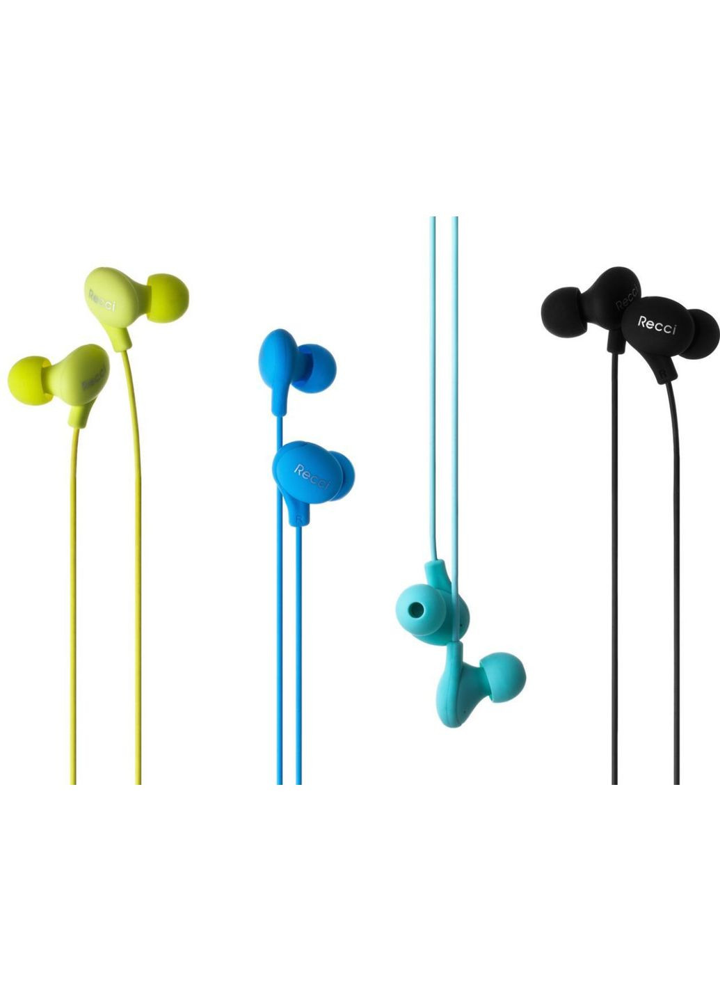 Вакуумні навушники Candy REW-B01 Black CC100011 Recci (364105767)