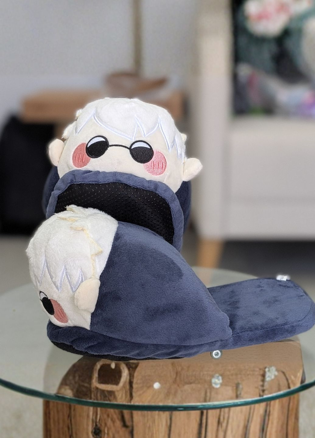 Дитячі домашні капці Годжо Сатору аніме плюшеві My Kigu (369369874)