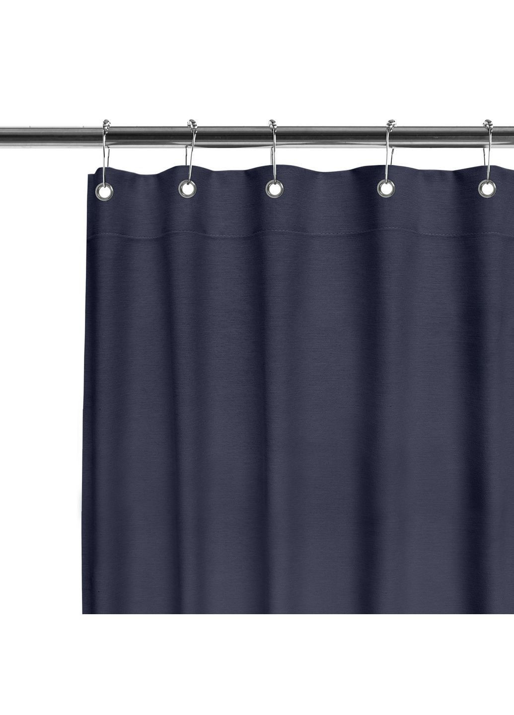 Шторка для душа и ванной DENIM с кольцами 180х180 см Индиго Cosas (372990846)