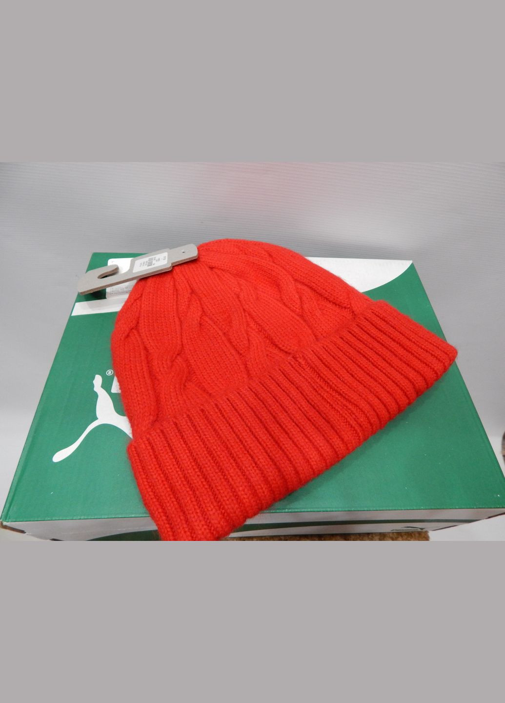 Варежки с шапкой женские вязанные теплые с подкладкой р.L ( 7,5) 004PGZ Primark (347348891)