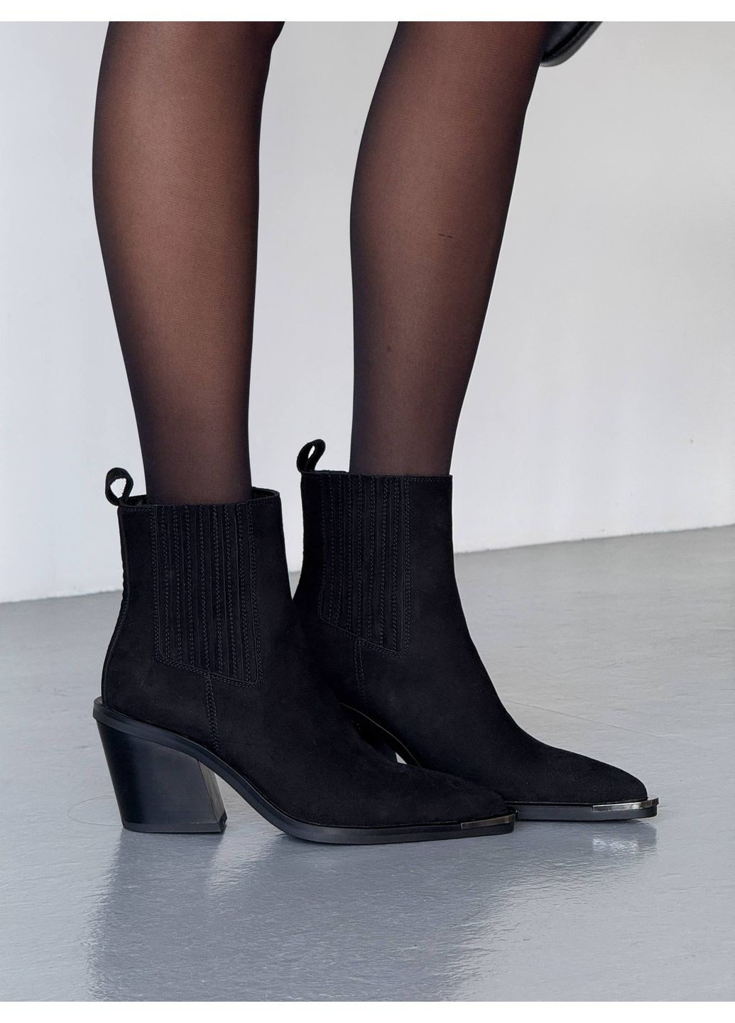 Демісезонні замшеві козаки Helen (361787315)