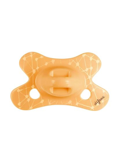 Пустушка силіконова Natural Apricot Grid, симетрична, 0-6 міс. () Difrax 123 Apricot_grid (335030048)