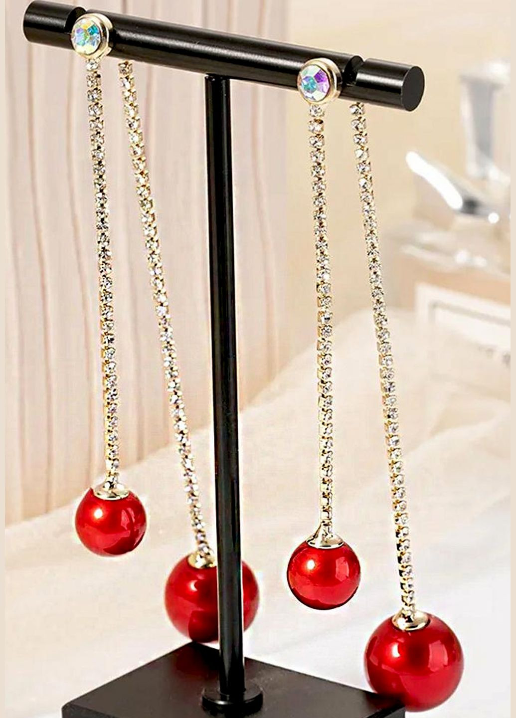 Серьги длинные "Long Road", 9,5 см Анна Ясеницька (315146501)