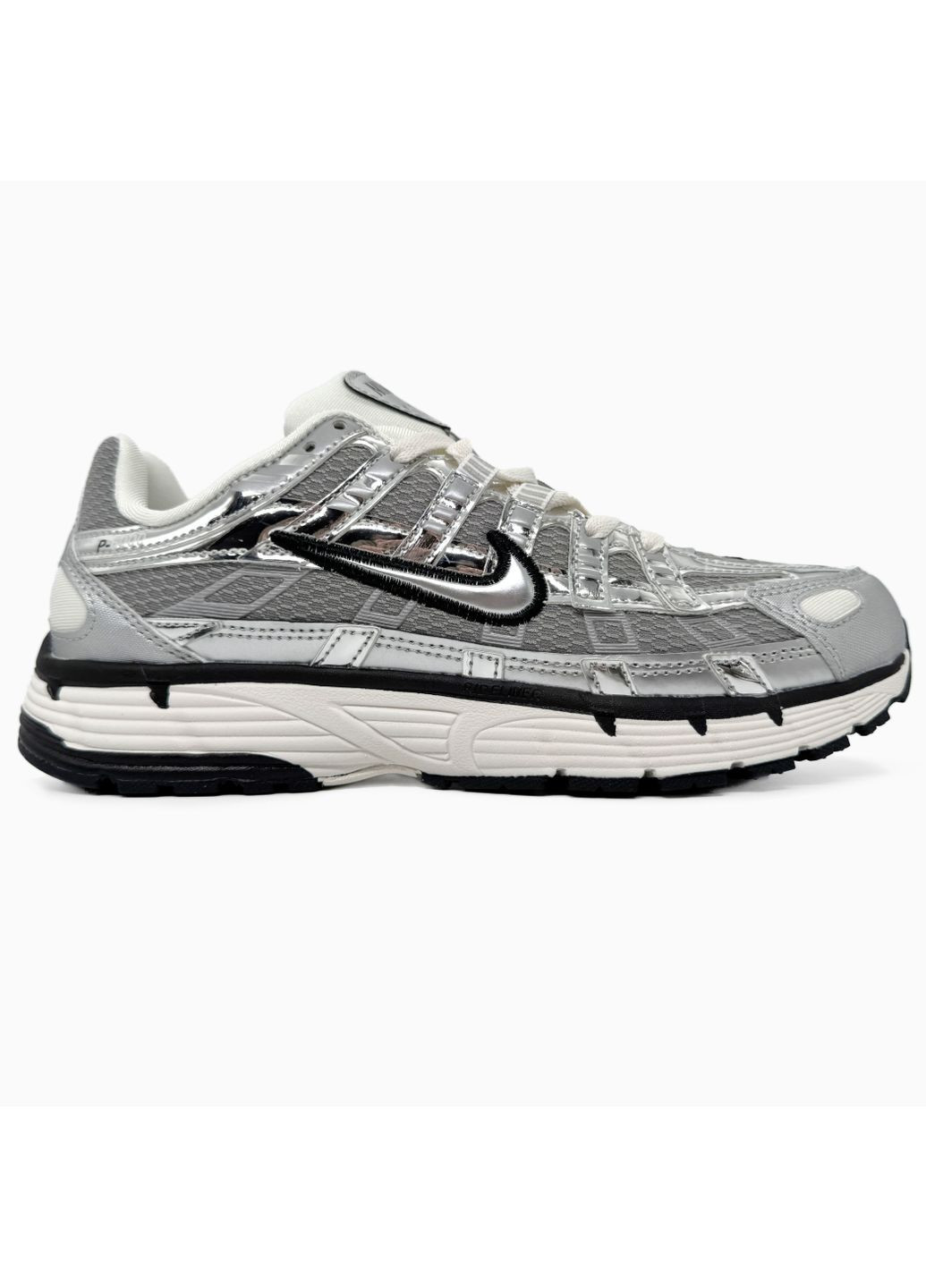 Цветные демисезонные кроссовки мужские nike p-6000 silver найк п-6000 No Brand