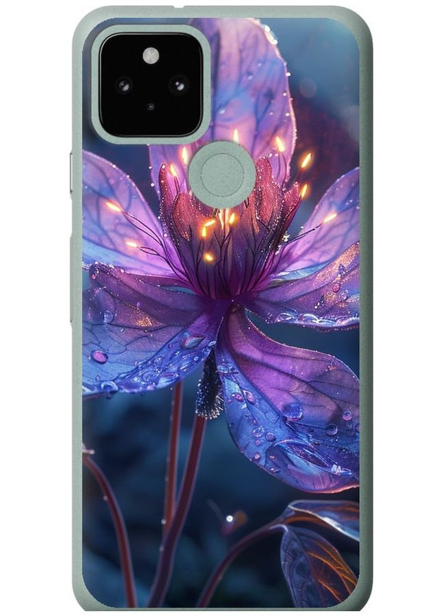 Силіконовий чохол 'Магічна квітка' для Endorphone Google Pixel 5 (285119081)