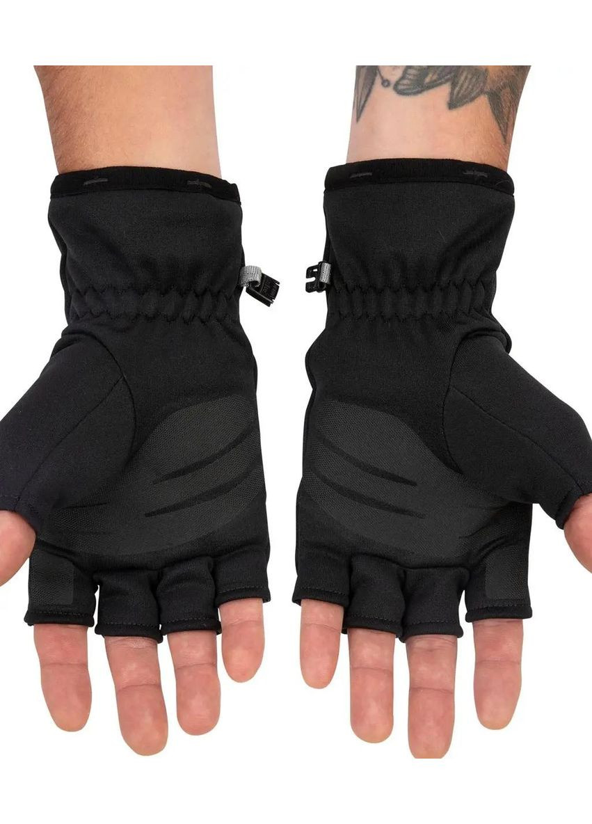 Перчатки imms Freestone Half-Finger Black Simms (316439972)