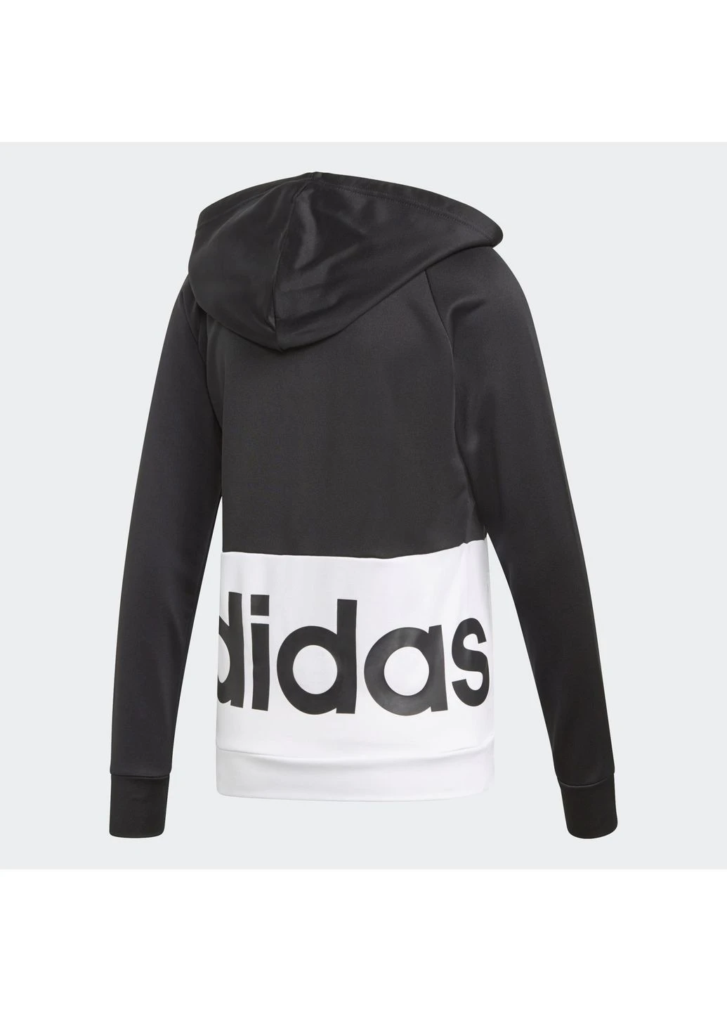Спортивный костюм Linear Hoodie Black/White DV2425 adidas (399409806)