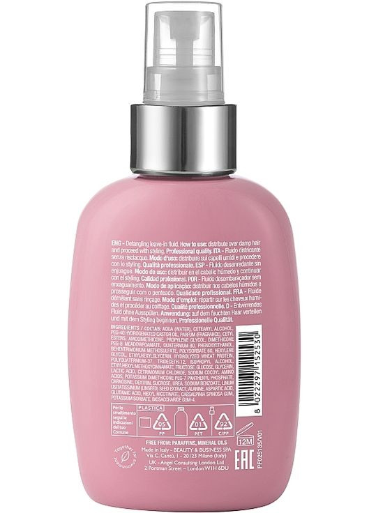 Незмивний флюїд для розплутування сухого волосся Semi di Lino Moisture Nutritive Detangling Fluid 125ml (1178084-191380) Alfaparf (368624768)