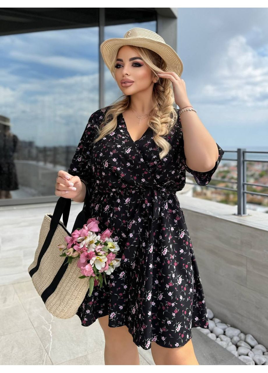 Комбінезон софт,з кишенями та імітація запаху,на талії резинка Україна чорний