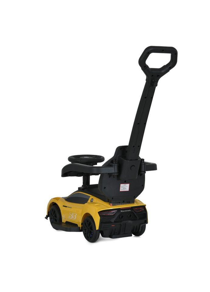 Дитяча каталка-толокар 2 в 1 M 5106-6, з батьківською ручкою Bambi (359474860)