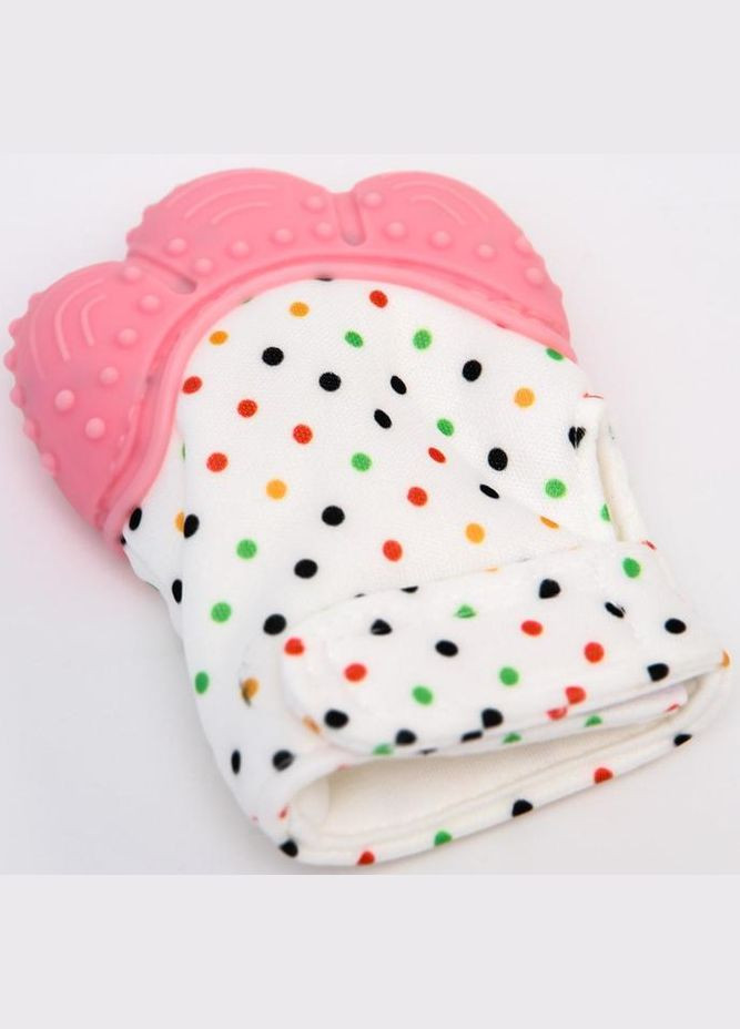 Прорезыватель для зубов PK-0119 Перчатка грызунок Розовая No Brand (327217583)