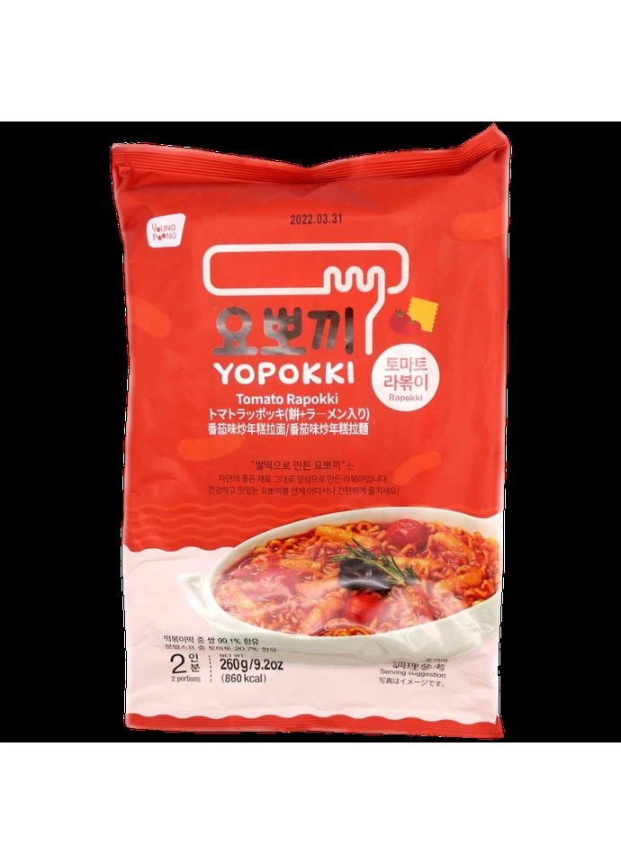 Рапоккі зі смаком томату 260г Yopokki (391100796)