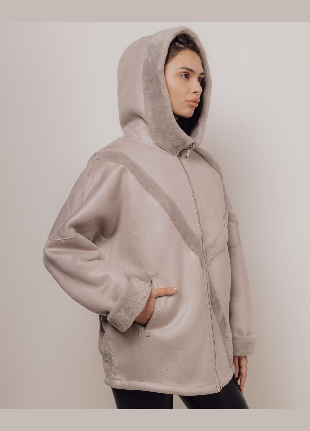 Дубленка двусторонняя визон RR Designer (307355842)