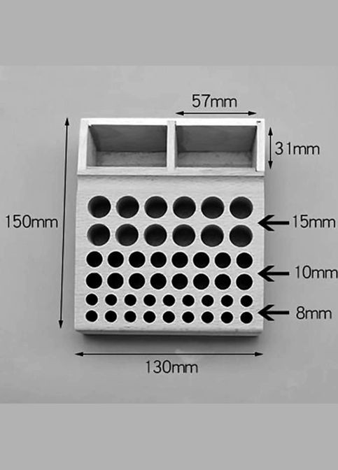 Органайзер шкірника з дерева Палеохора каррі (ОКО-001103) No Brand (328911883)