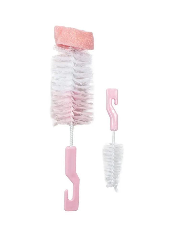 Ершик для мытья бутылочек и сосок, с поролоном, розовый (Рk 014-А роз) Lindo РК 014-А (367837745)