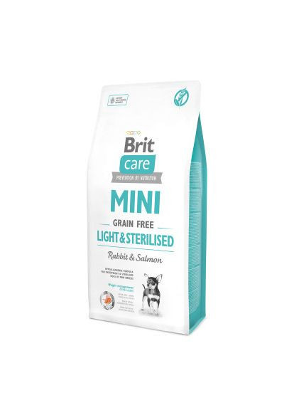 Сухой корм для собак GF Mini Light & Sterilised 7 кг (8595602521081) Brit Care GF Mini Light Sterilised 7 кг (369883393)