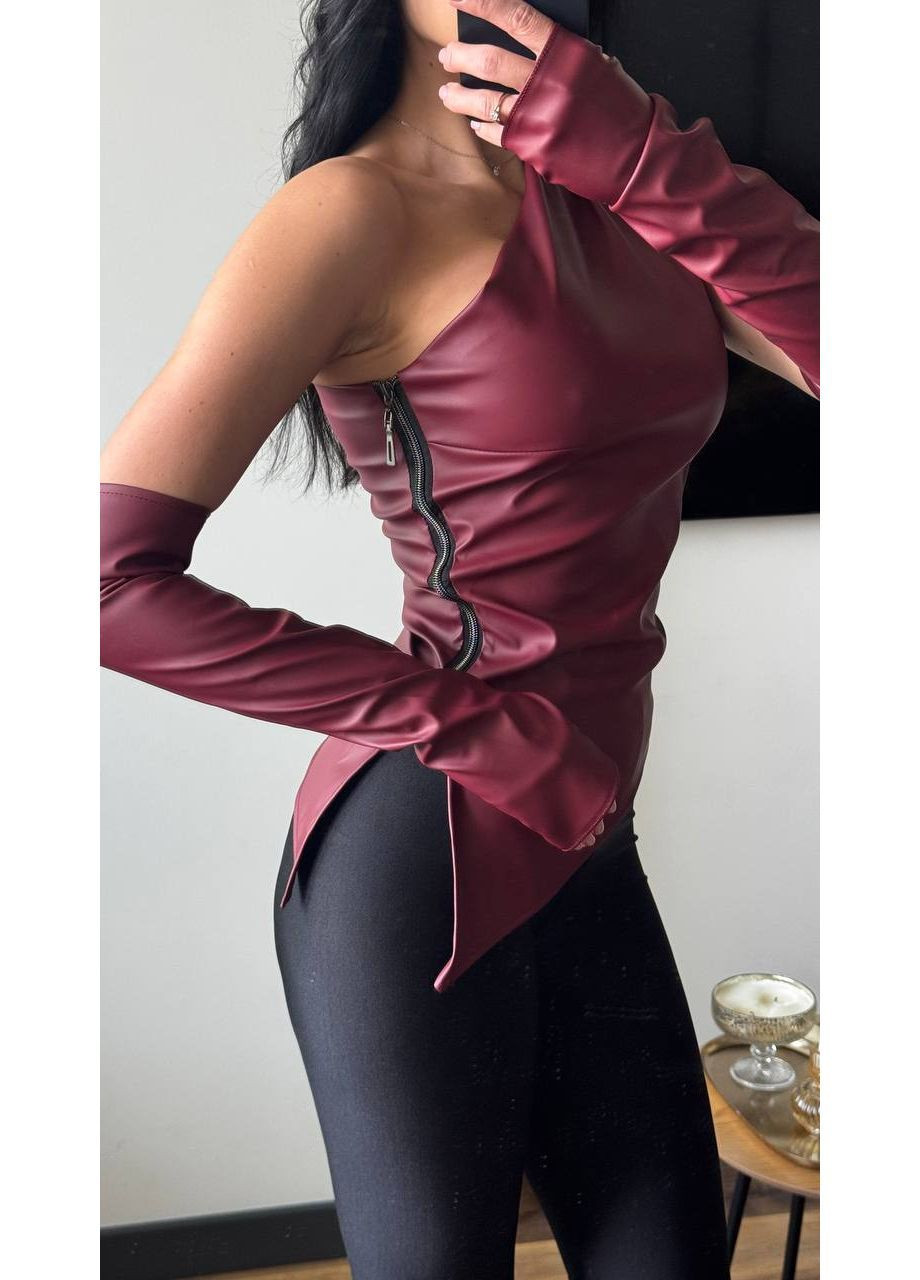 Топ 1206 еко шкіра з рукавичками Україна (369529922)