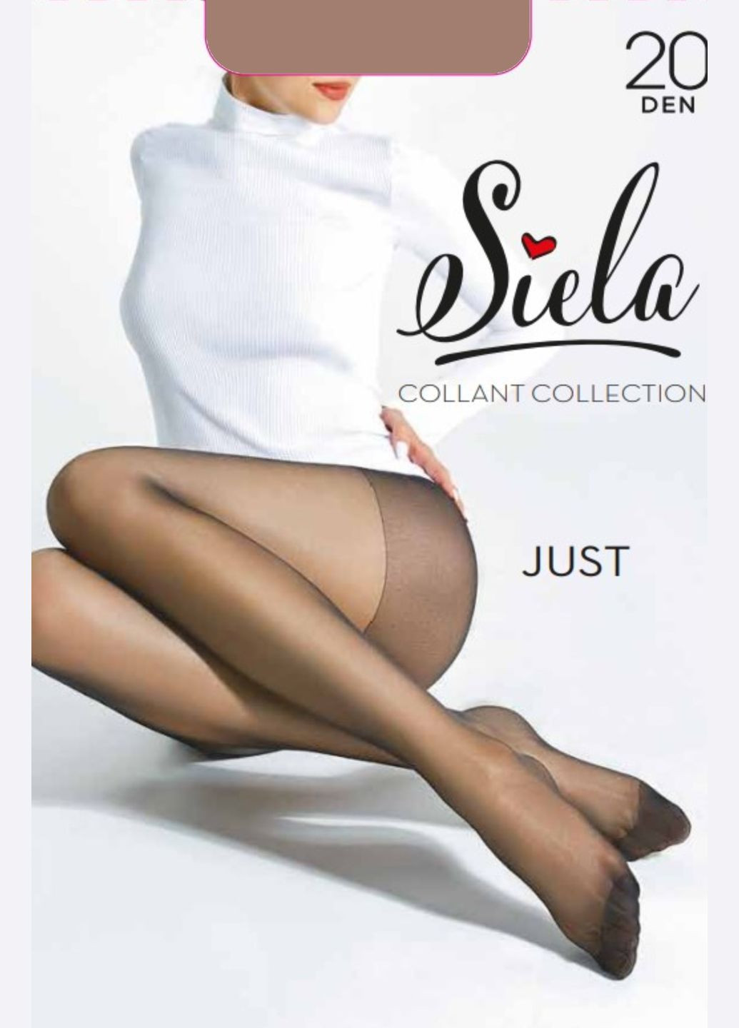 Набір (2 шт) колгот жіночих JUST 20 DEN + 40 DEN glase р.2 Siela JUST SET 20_40 (331862453)