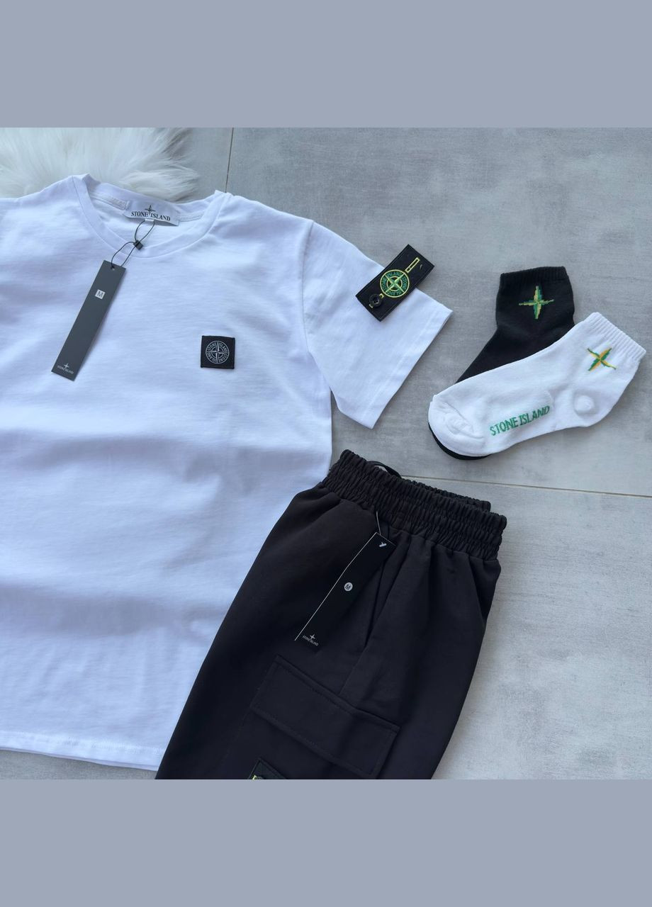 Футболка шорты 2пари носки в подарок! No Brand (324102393)