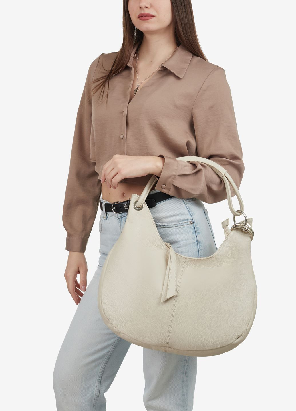 Сумка жіноча шкіряна шоппер середня Shopper Regina Notte (323002495)