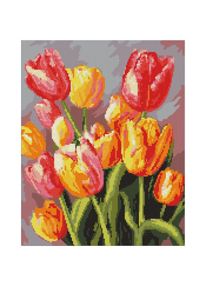 Алмазная мозаика "Весенний букет" ©art_selena_ua AMO7983, 40х50 см IDEYKA (341609976)