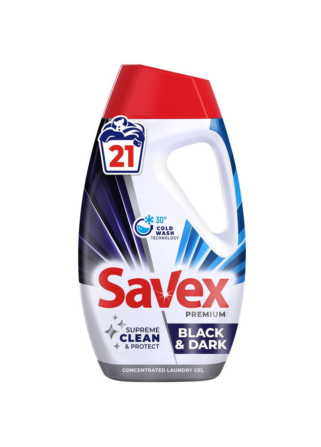 Гель для прання Premium Black & Dark, 945 мл Savex 3800024047862 (331790533)