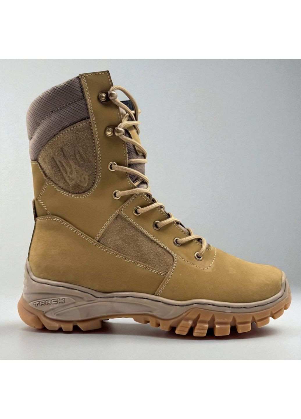 Тактические Мужские Зимние Берцы Кожаные. 36-49р Койот. Специальная трекинговая подошва! DSZM-1039 36 No Brand (349513269)