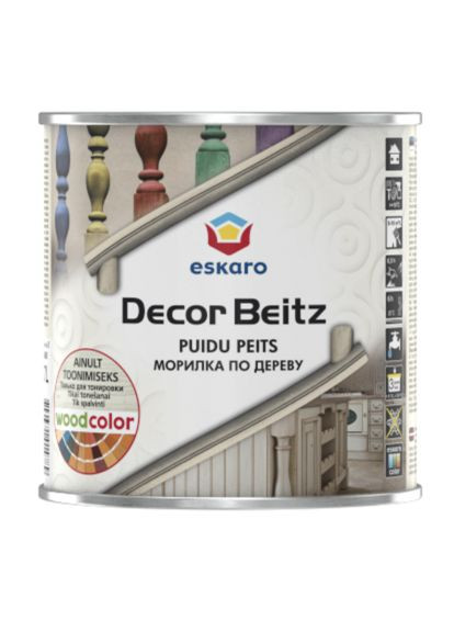 Морилка по дереву Dekor Beitz бесцветная 0.9 л ESKARO (360882411)