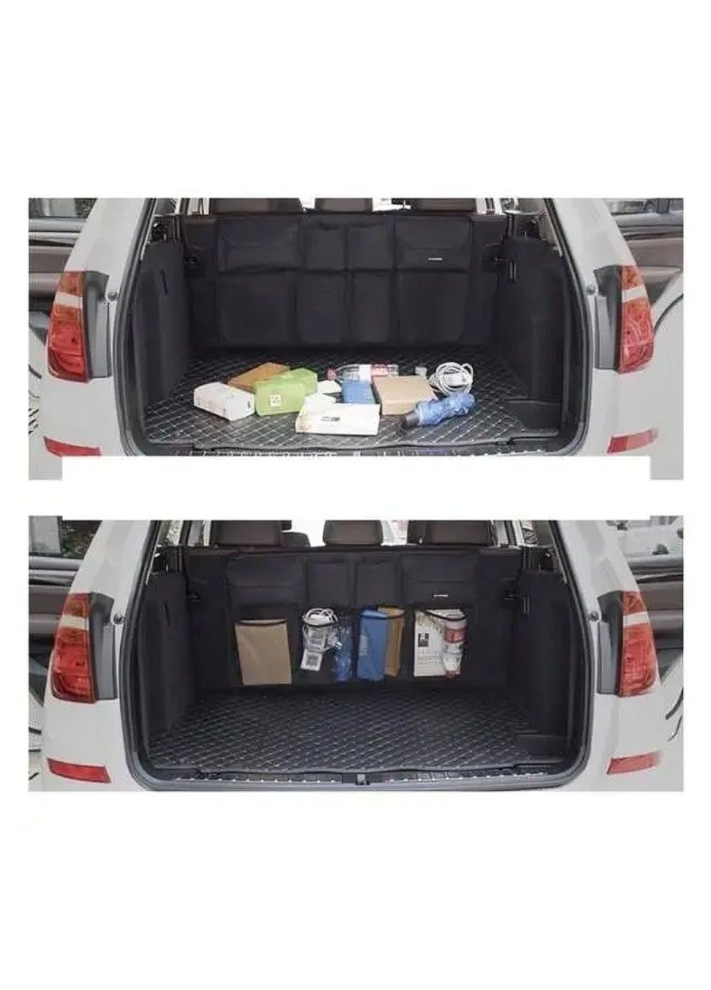 Водонепроницаемый органайзер накидка на спинку автомобильного сиденья в багажник машины 8 карманов 87х47 см (481419-Prob) Unbranded (361847928)