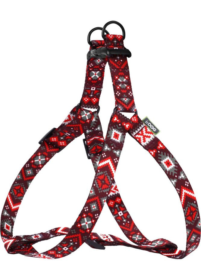 Шлей Вишиванка обхват грудної клітки 26-40 см ширина 10 мм (2100103029019) Hi Dog (332878815)