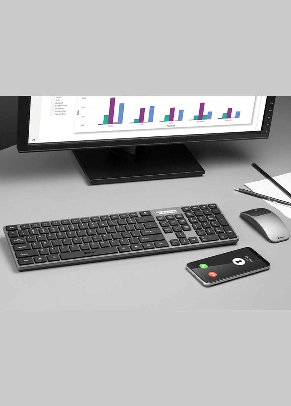 Комплект (клавіатура + миша) RF Nano USB (TRAKLA46773) Tracer (346532972)