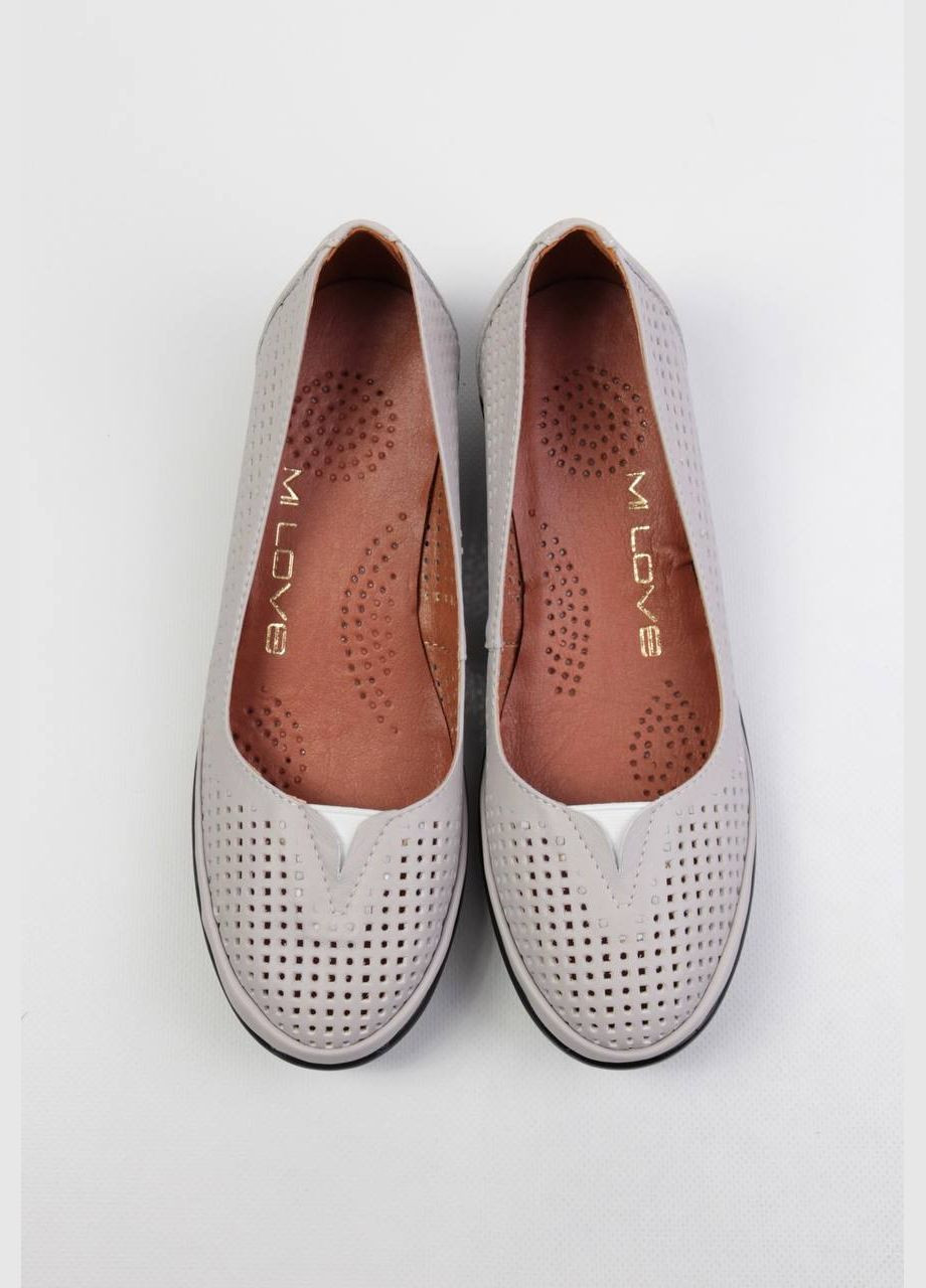 Benito Туфли серый з натуральная кожа, турция — демисезон (317324902)