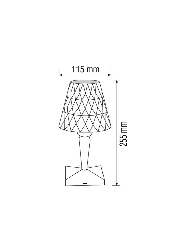 Світильник настільний акумуляторний INTER 3CCT Horoz Electric (351893785)