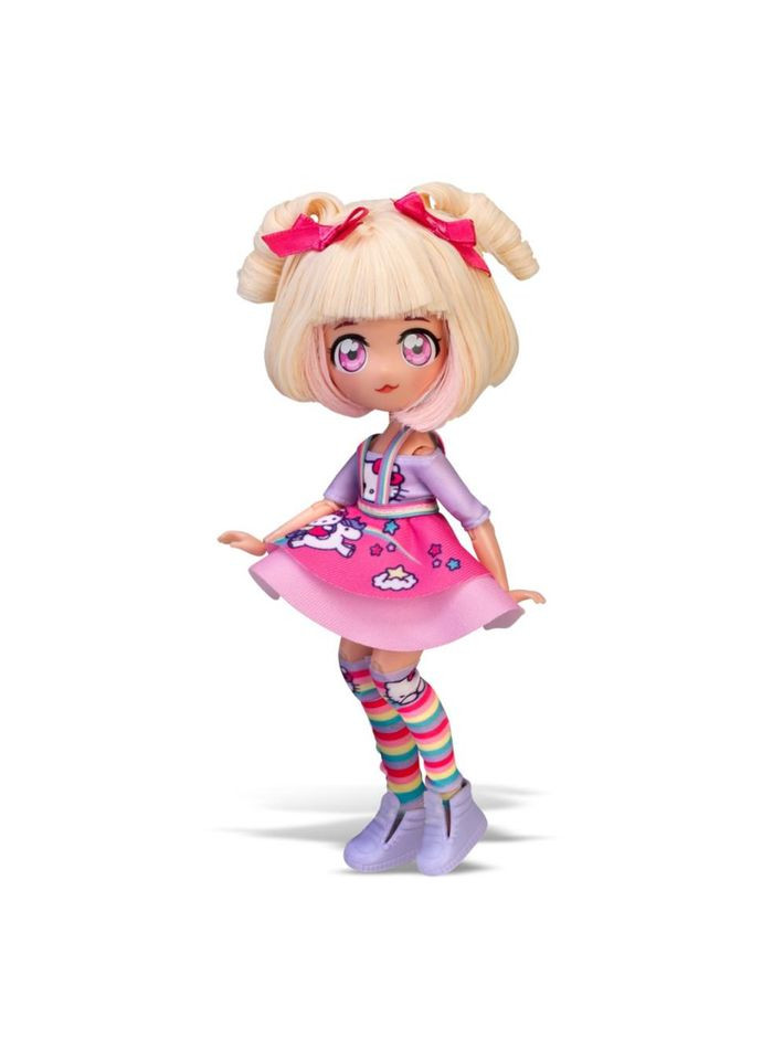 Дитяча лялька "Цукерка Єдиноріг" 4SF Manga Dolls HKTF0400 серії "Hello Kitty" No Brand (362569791)
