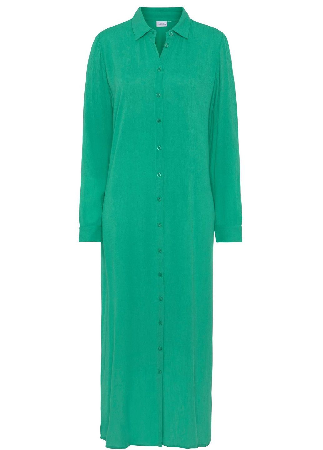 Зелена сукня Lascana однотонна