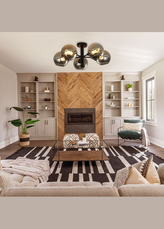 Люстра в гостиную GLX22901-5 на 5 плафонов Valeso (305296138)